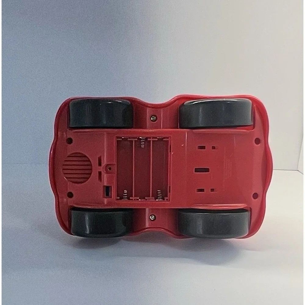 Vintage 2003 The Wiggles Big Red Car Musical Motion Toy Vehicle SpinMaster WORKS